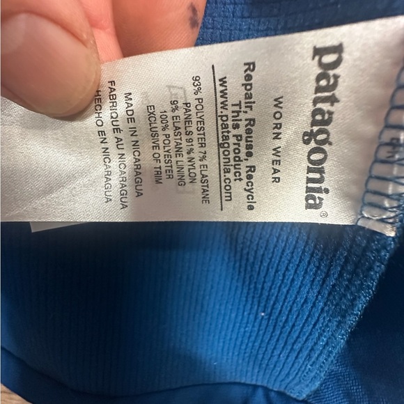 Patagonia Blue Performance Jacket Shell Mens XS - Picture 9 of 11